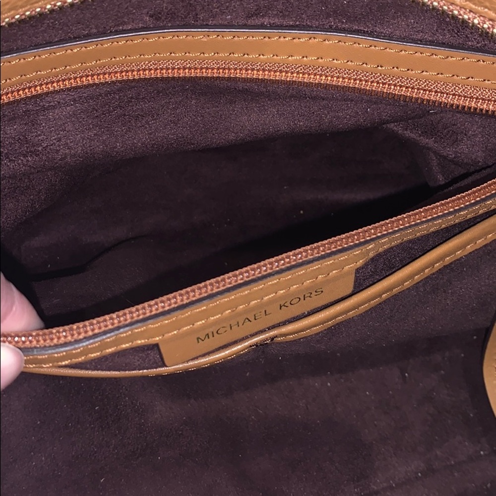 Michael Kors Rollins Lg Python-Embossed Satchel - image 8